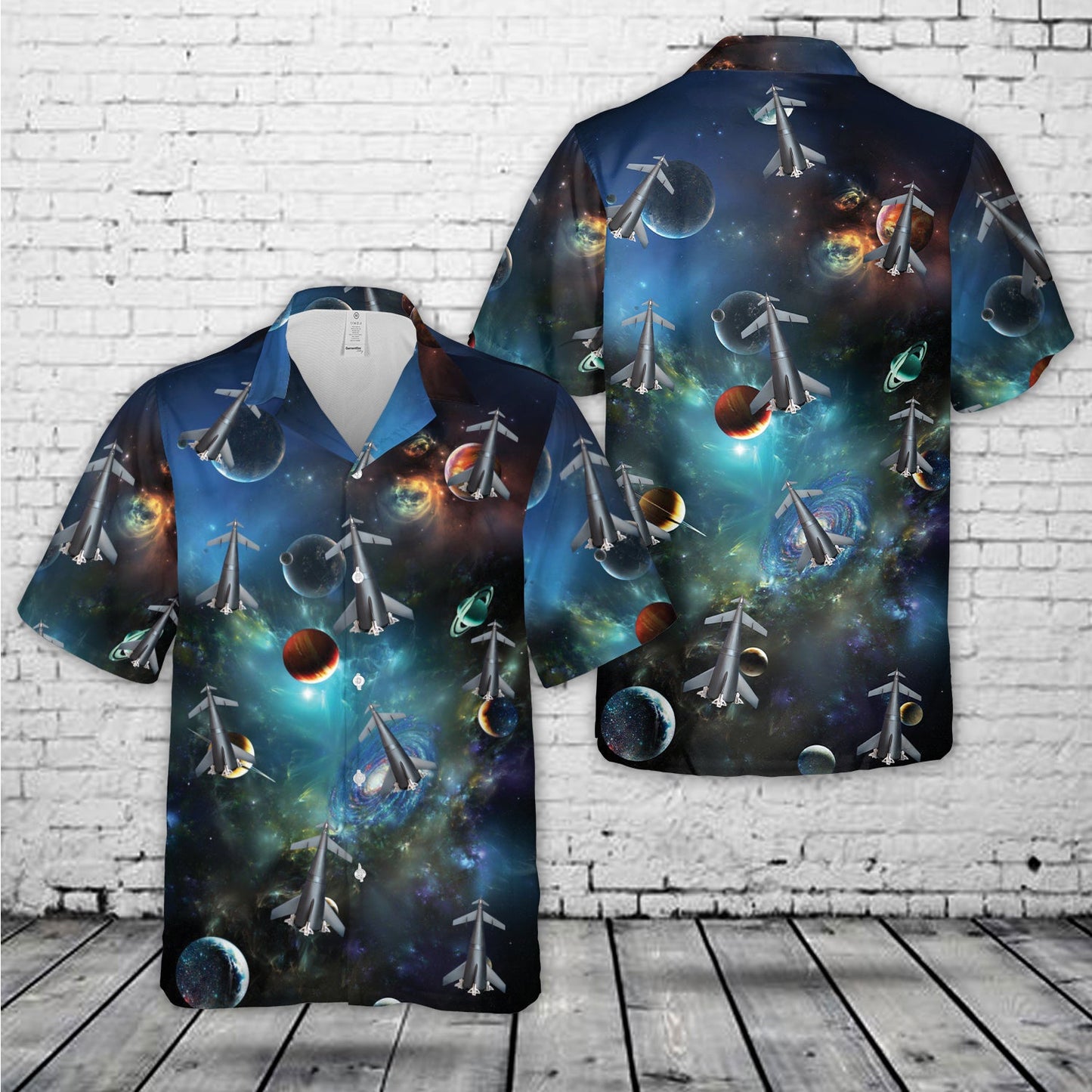 1952 Von Braun Ferry Rocket 3Stage Nasa Hawaiian Shirt