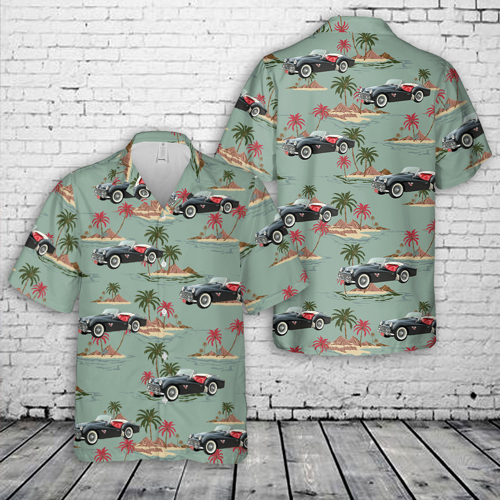 1961 Triumph TR3A Hawaiian Shirt