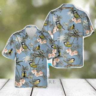 Great Tit Bird Hawaiian Shirt Unisex For Men And Women