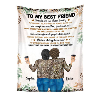 Personalized Gift For Friends Are Our Chosen Family Blanket 31371