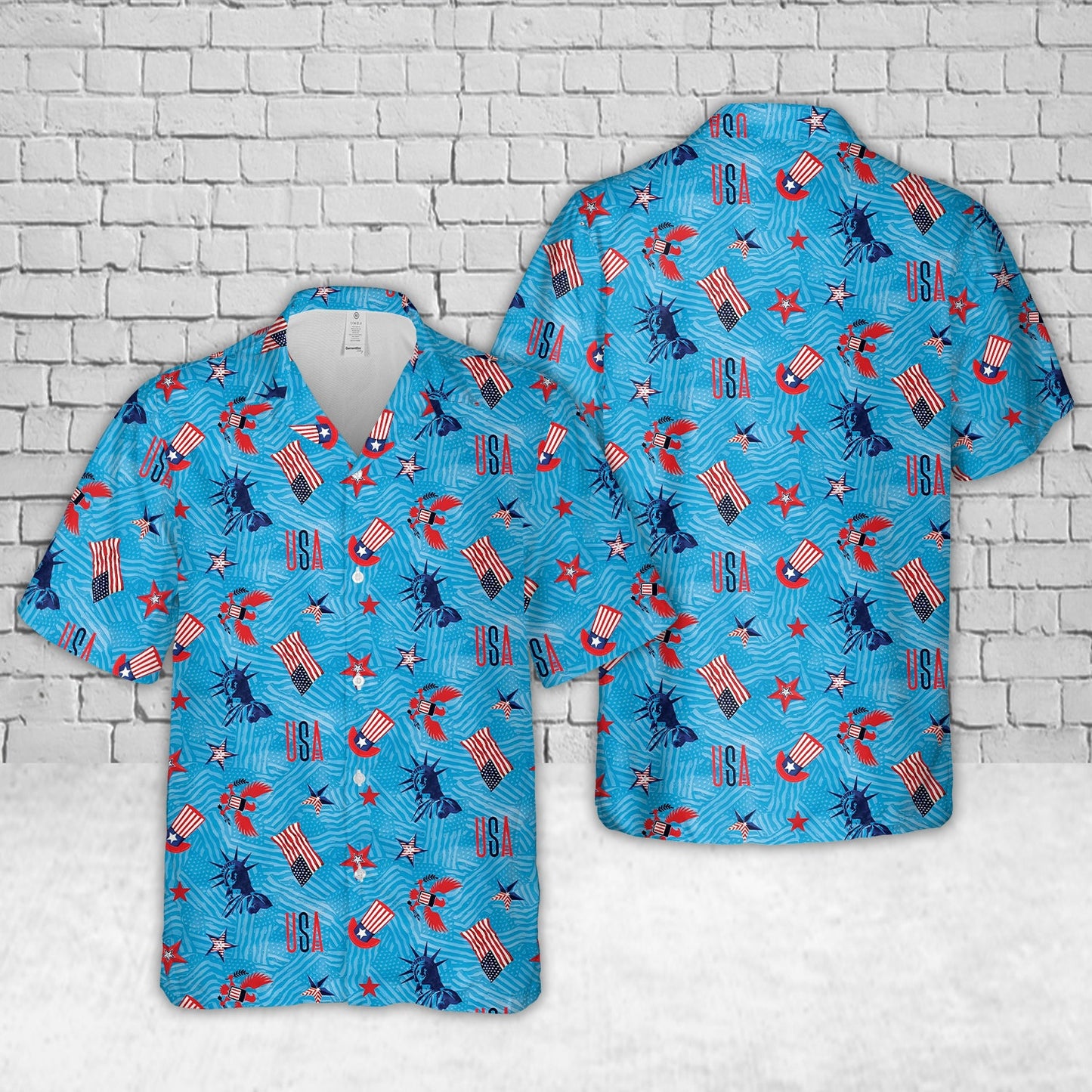 4th Of July Patriotic Hawaiian Shirt