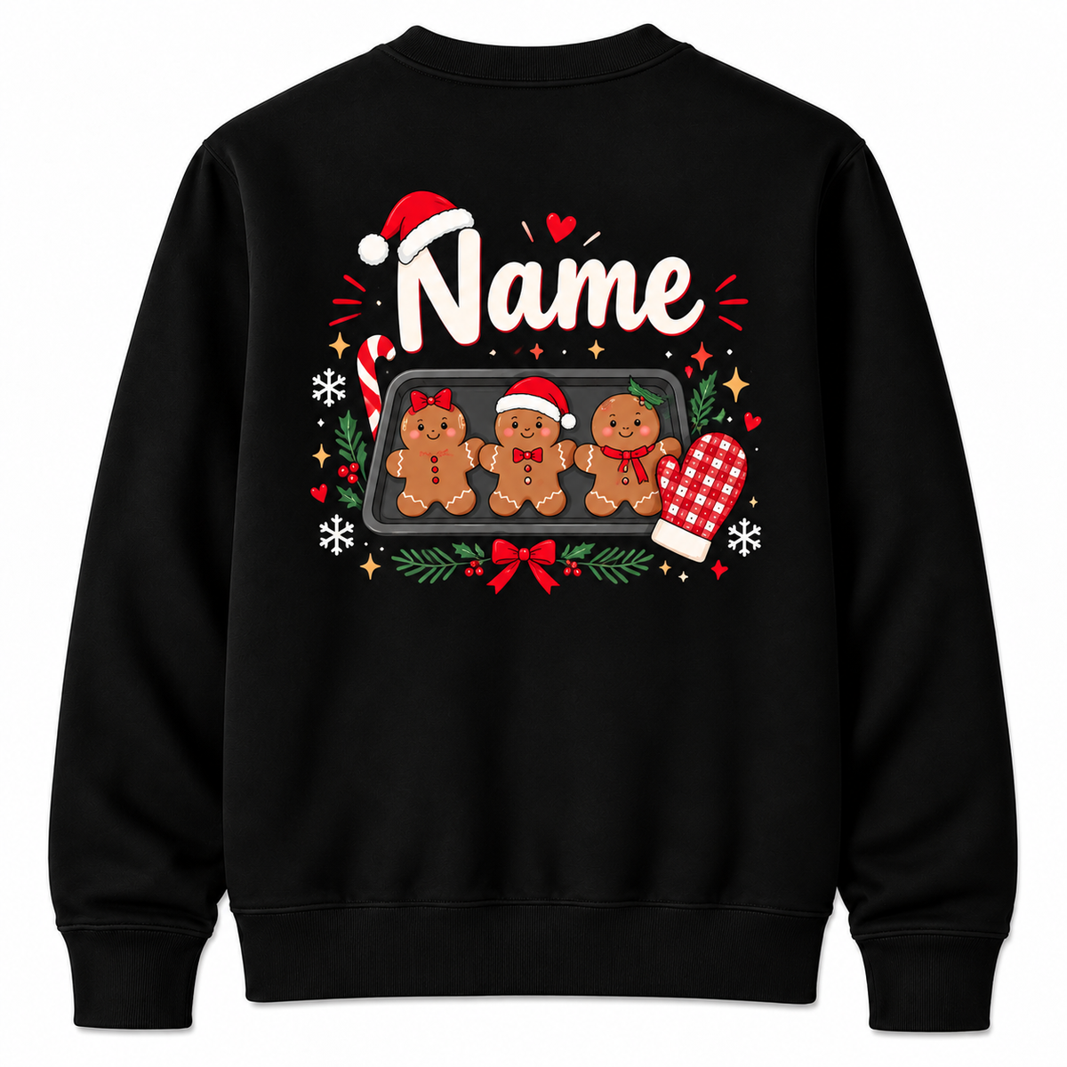 Personalized Custom Taking The Cutest Cookies Out Of The Oven Cute Teacher Christmas Sweatshirt