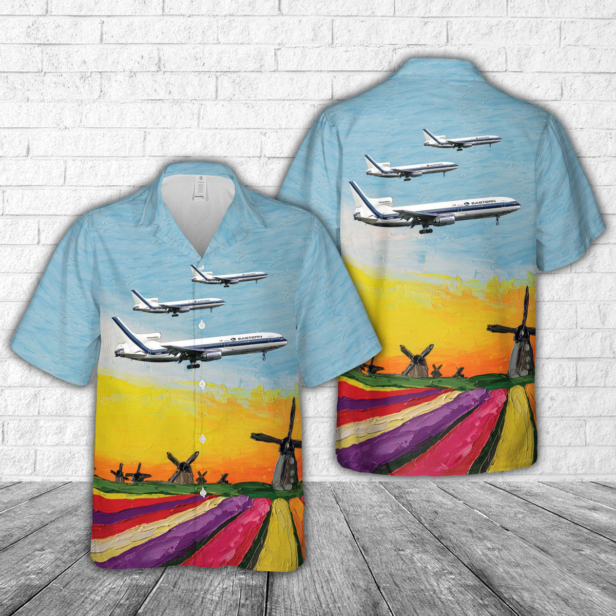 Eastern Air Lines 1979 L-1011 TriStar Hawaiian Shirt