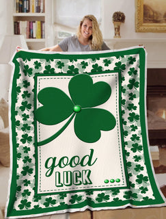 Irish Good Luck Blanket Sofa Bed Throws Lightweight Cozy Bed Blanket For All Season Irish Gift