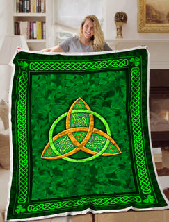 Irish Protection Pre Blanket Sofa Bed Throws Lightweight Cozy Bed Blanket For All Season Irish Gift