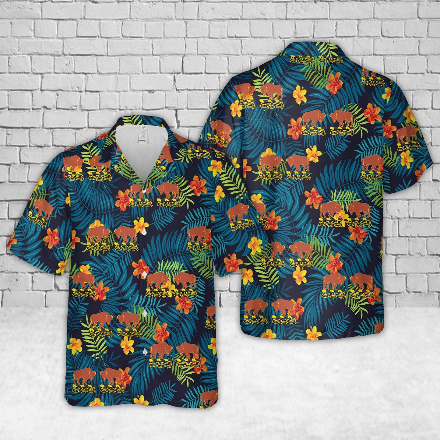 US Army 10th Cavalry Regiment Hawaiian Shirt