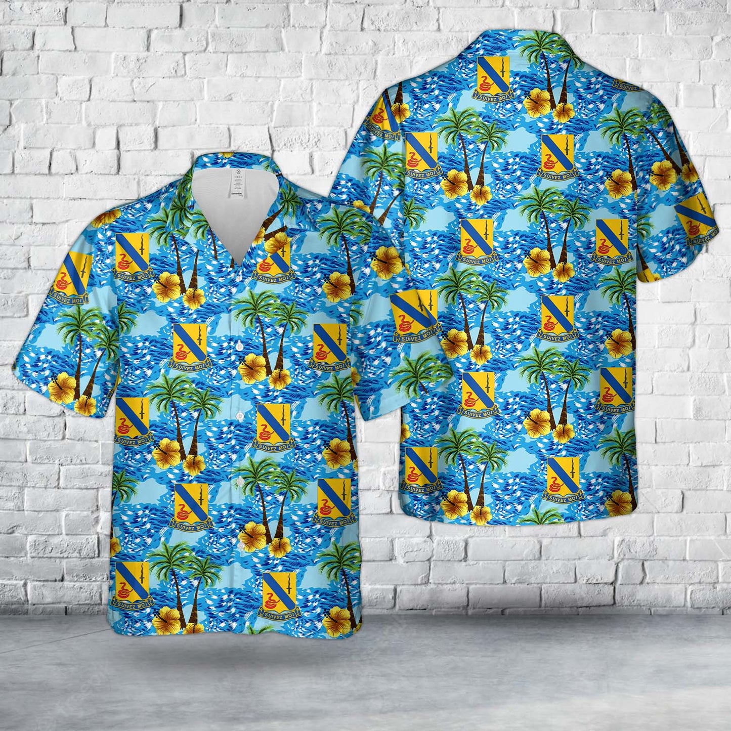 US Army 14th Cavalry Regiment Hawaiian Shirt