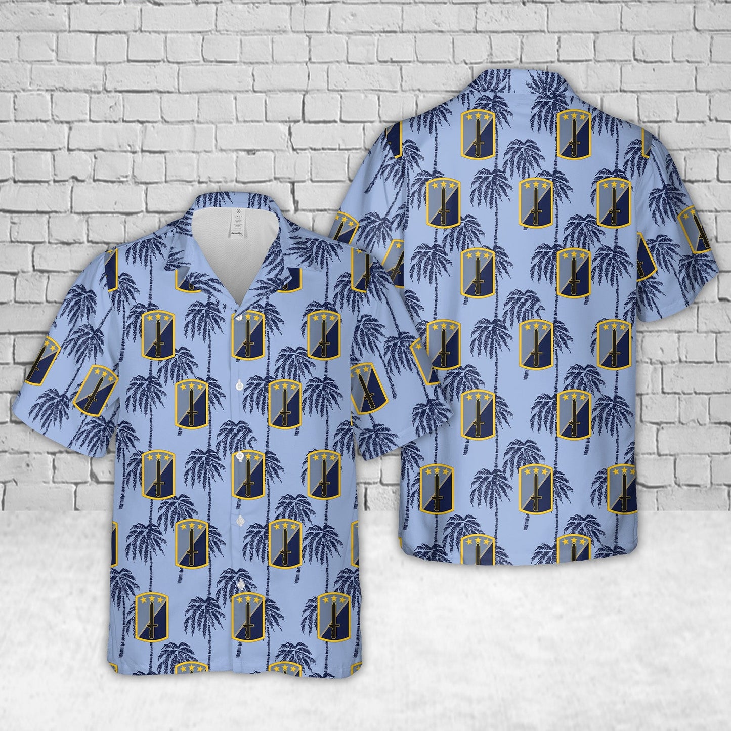 US Army 170th Infantry Brigade Hawaiian Shirt