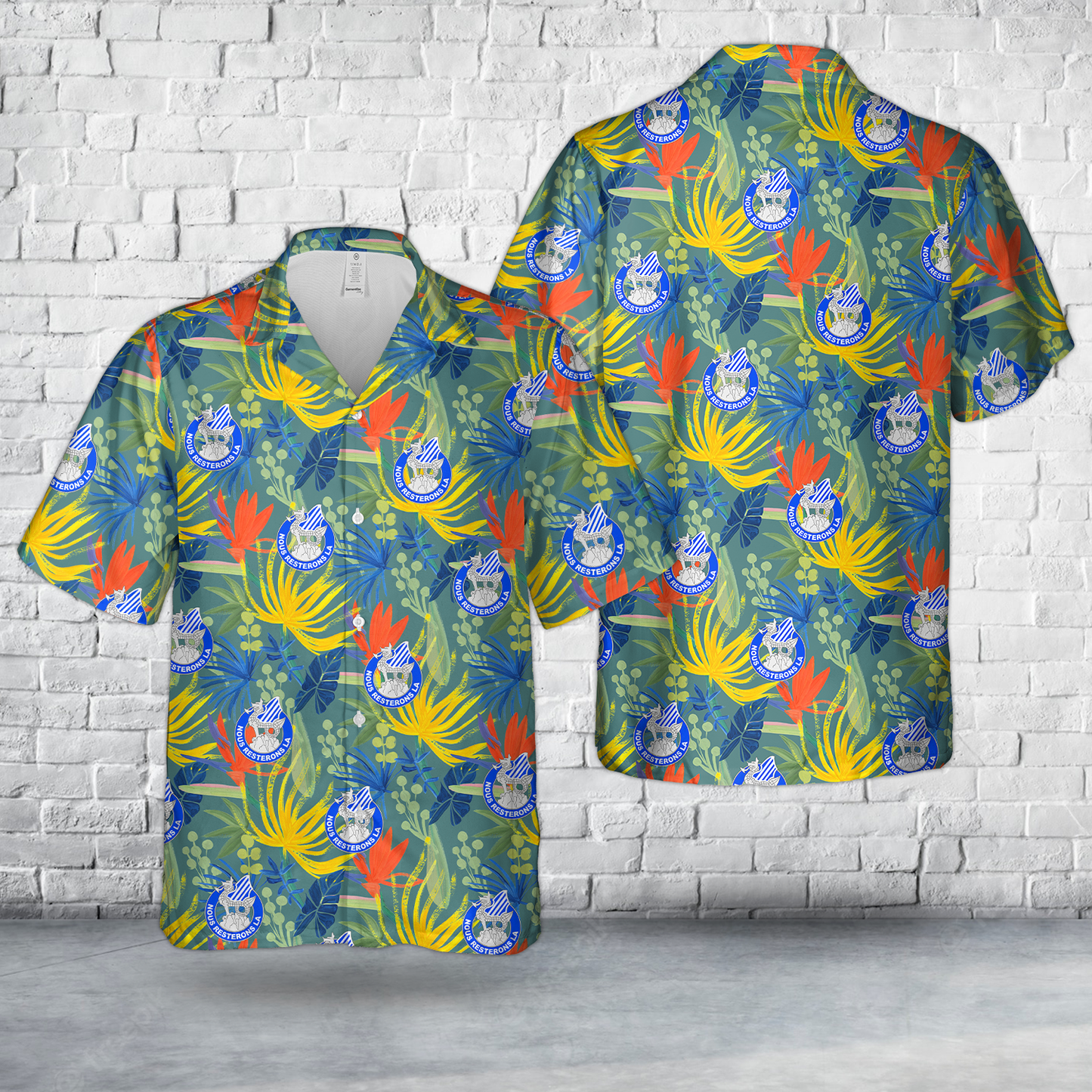 US Army 3rd Infantry Division (3ID) "Rock of the Marne" Hawaiian Shirt