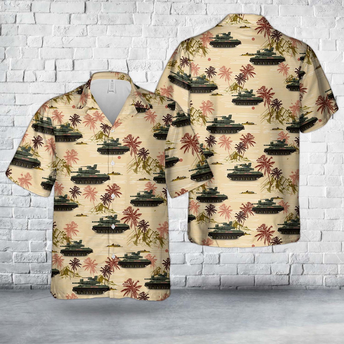 US Army M551 ACAV, Vietnam, 1968 Hawaiian Shirt