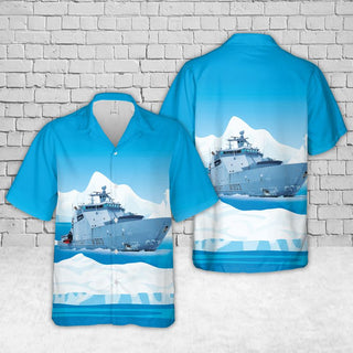 Norwegian Coast Guard NoCGV Svalbard (W303) Hawaiian Shirt