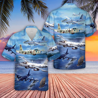 US Navy Lockheed P-2 Neptune Hawaiian Shirt
