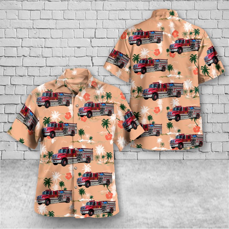 Coupland Williamson County Texas Coupland Volunteer Fire Department Williamson County ESD 10 Hawaiian Shirt