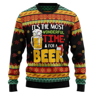 Beer Season Ugly Christmas Sweater For Men & Women Christmas Gift Sweater US3269