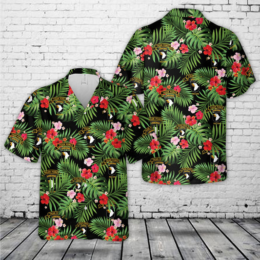 1-327 Airborne Infantry "Tiger Force" Hawaiian Shirt