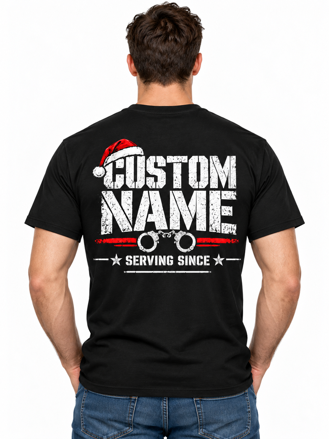 Correctional Officer Silent Night Not on My Shift Christmas T Shirt