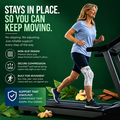 Bekind SmartDial™ Kinetic Support Knee Brace