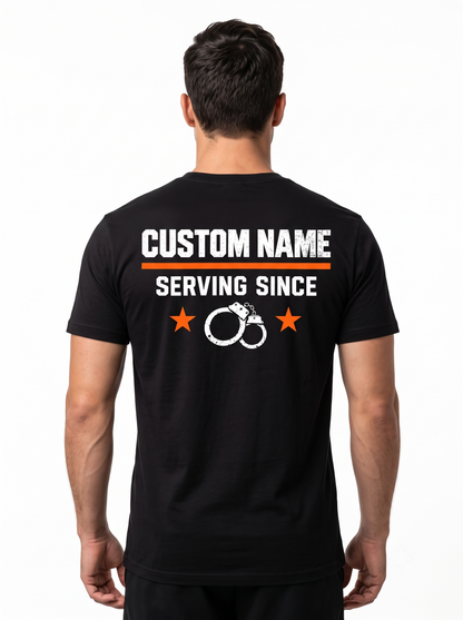 Complaint Box Is Empty – Personalized Correctional Officer Front & Back T-Shirt