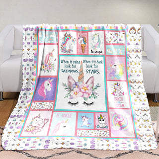 Unicorn F2306 84O41 Fleece Blanket