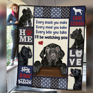 Cane Corso Dog Fleece Blanket MR0302 70O52