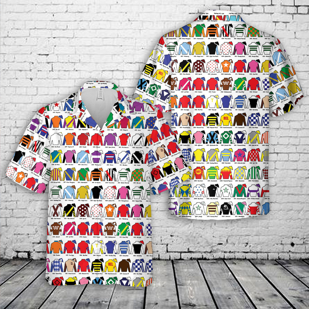 150 years of Kentucky Derby winners Hawaiian Shirt