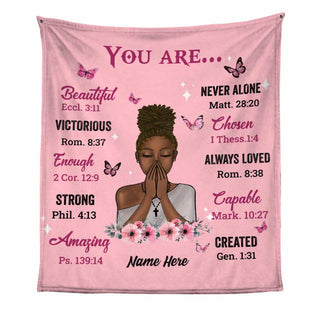 Personalized God You Are Blanket NB244 30O58