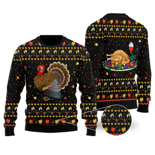 Thanksgiving Christmas Ugly Christmas Sweater For Men & Women Christmas Gift Sweater US1580