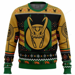 Variant Loki Ugly Christmas Sweater For Men & Women Christmas Gift Sweater US3860