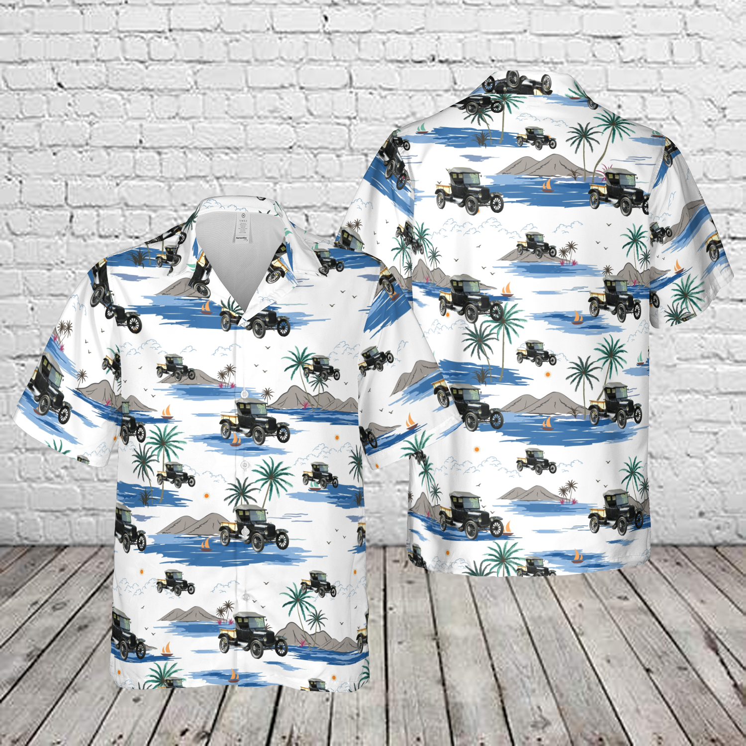 1923 Ford Model T Hawaiian Shirt