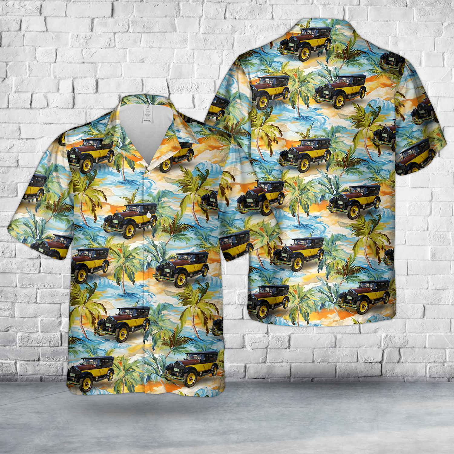 1923 Oldsmobile Sport Tourer Hawaiian Shirt