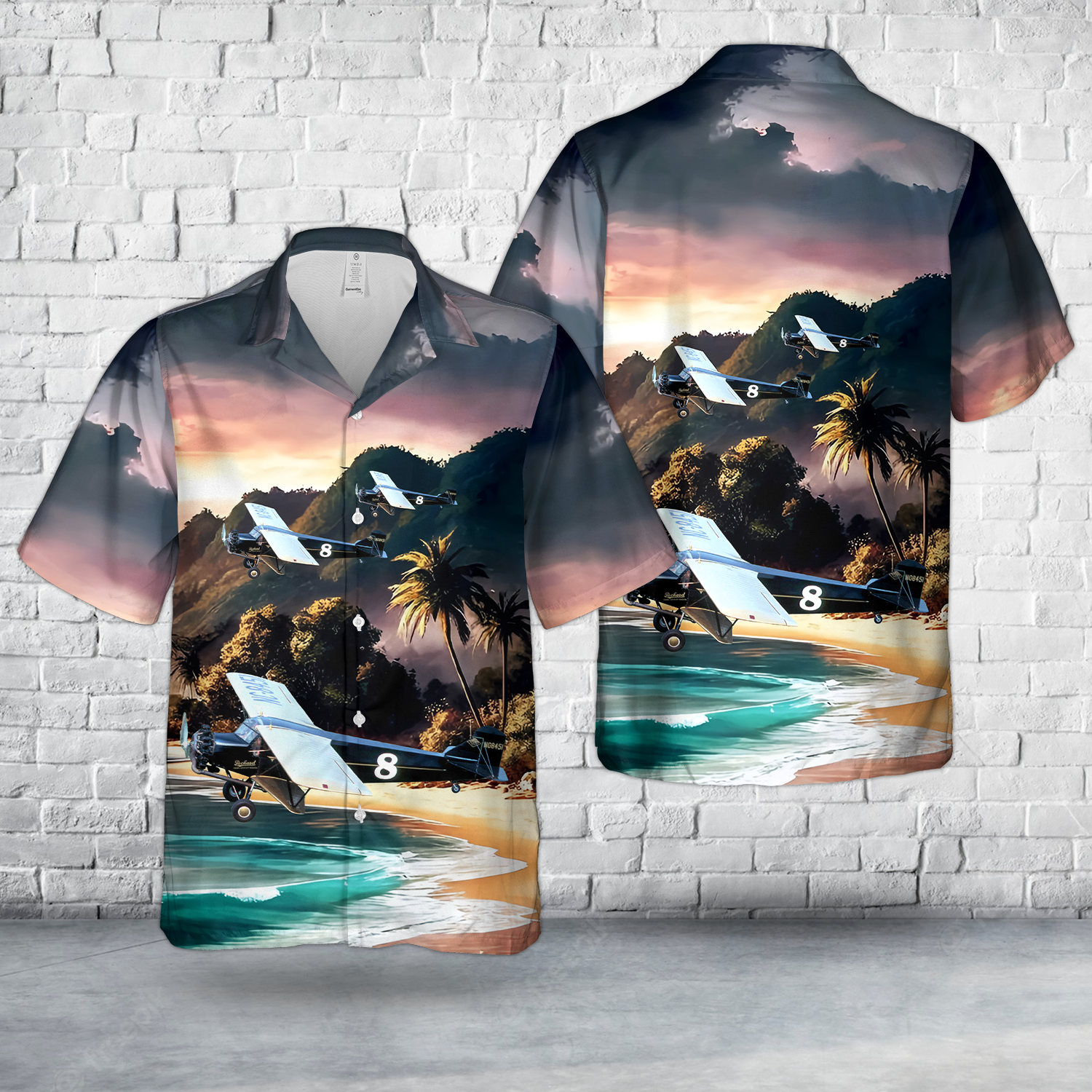 1929 Buhl Sport Airsedan Hawaiian Shirt