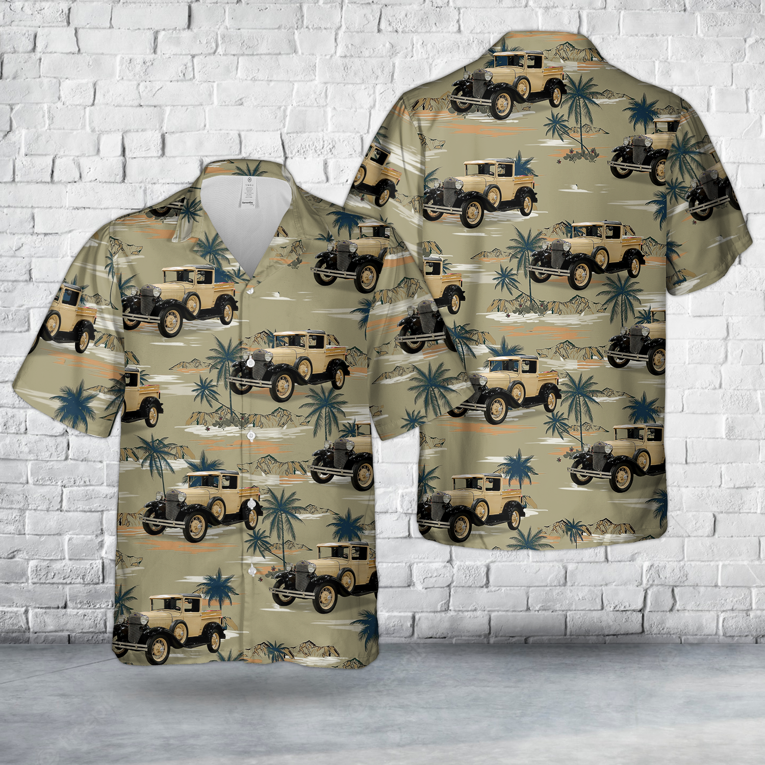 1931 Ford Model A Pickup Hawaiian Shirt