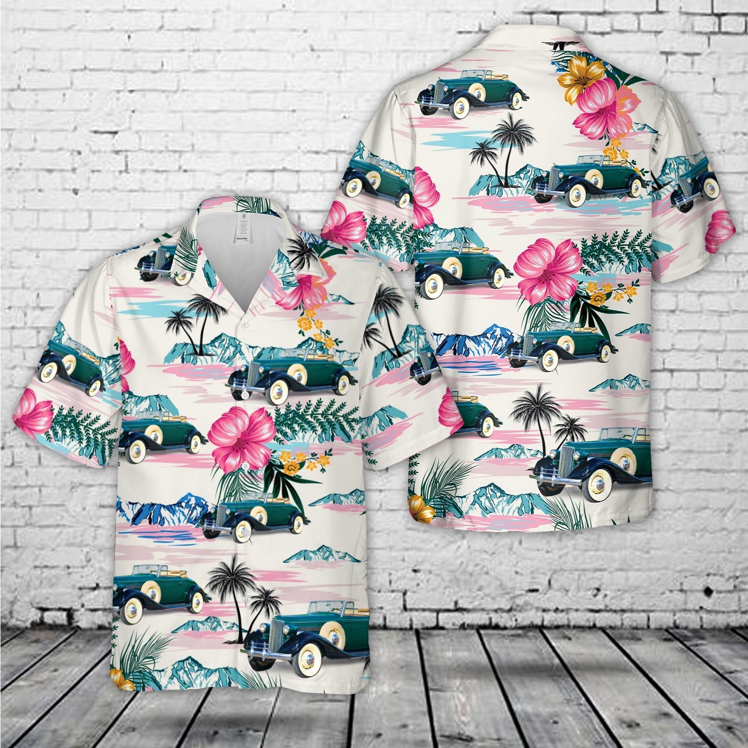 1934 Pontiac ''8' Cabriolet Coupe Series 603 Hawaiian Shirt