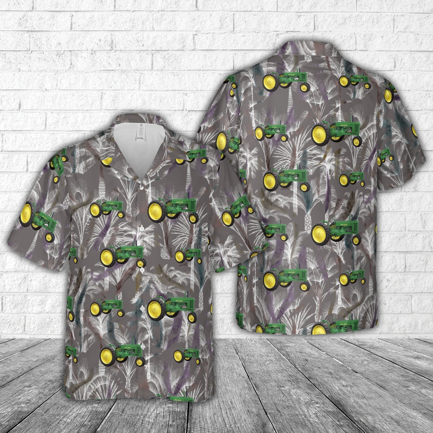 1941 Jd Model B Tractor Hawaiian Shirt