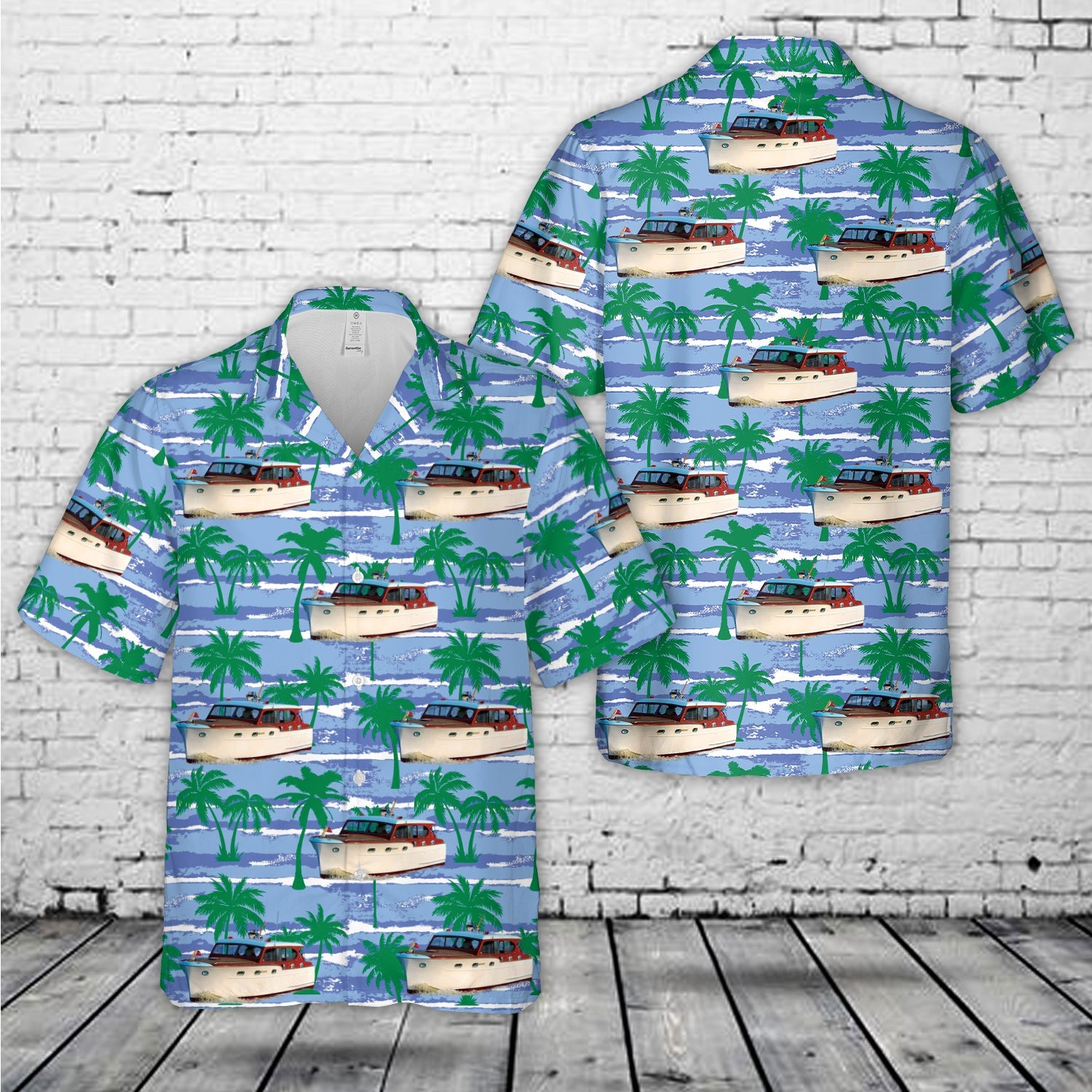 1950 Chris-Craft 36' Double Stateroom cruiser Hawaiian Shirt