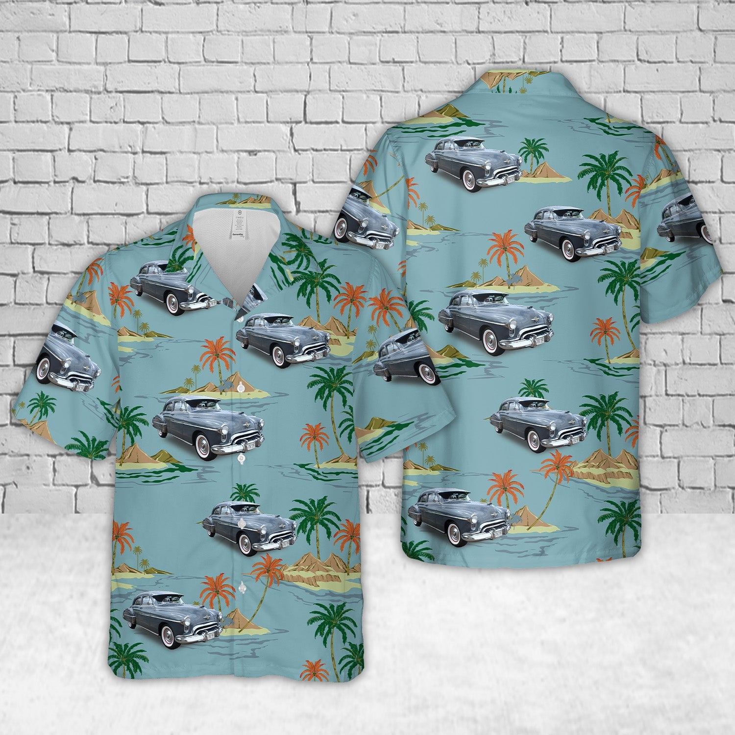 1950 Oldsmobile Futuramic 88 4-Door Sedan Hawaiian Shirt