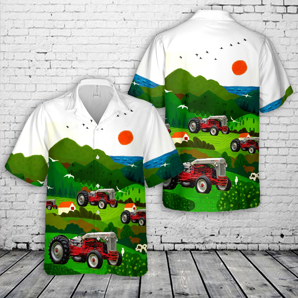 1952 Ford Funk 8N Tractor Hawaiian Shirt