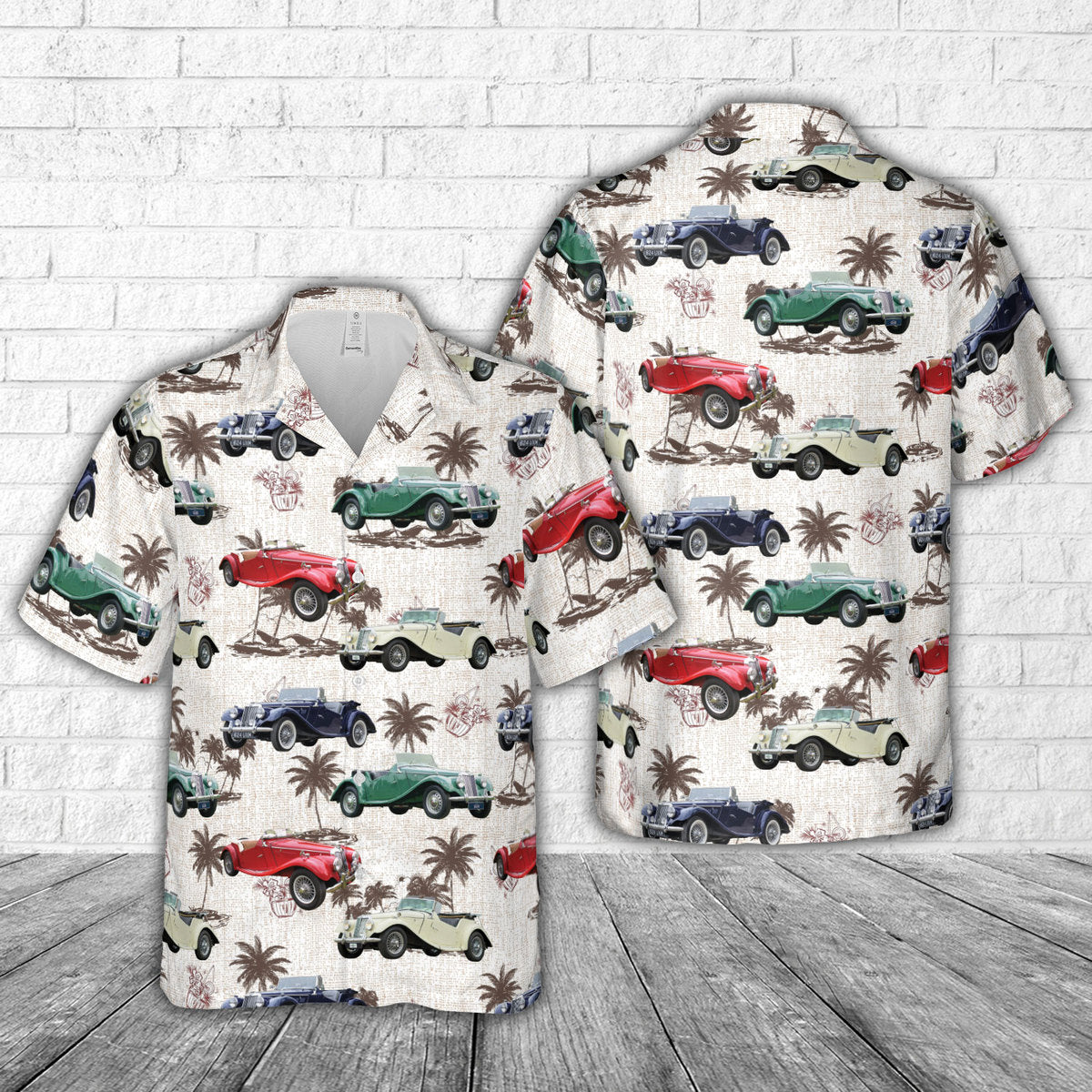 1954 MG TF 1250 Hawaiian Shirt