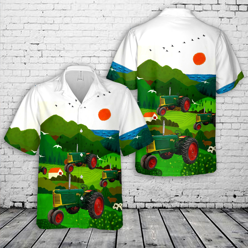 1954 Oliver 77 Row Crop 2WD Tractor Hawaiian Shirt