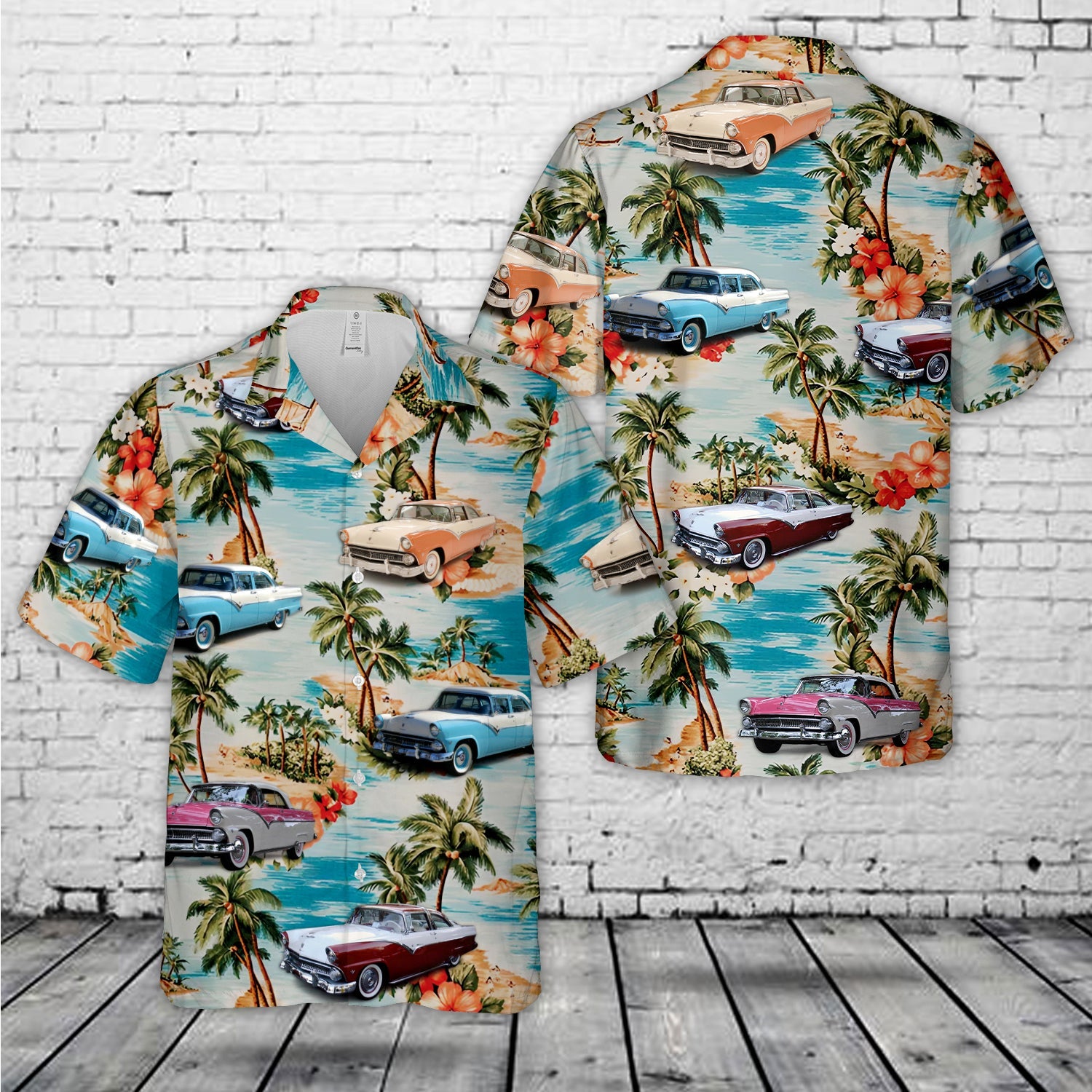 1955 Ford Fairlane Hawaiian Shirt