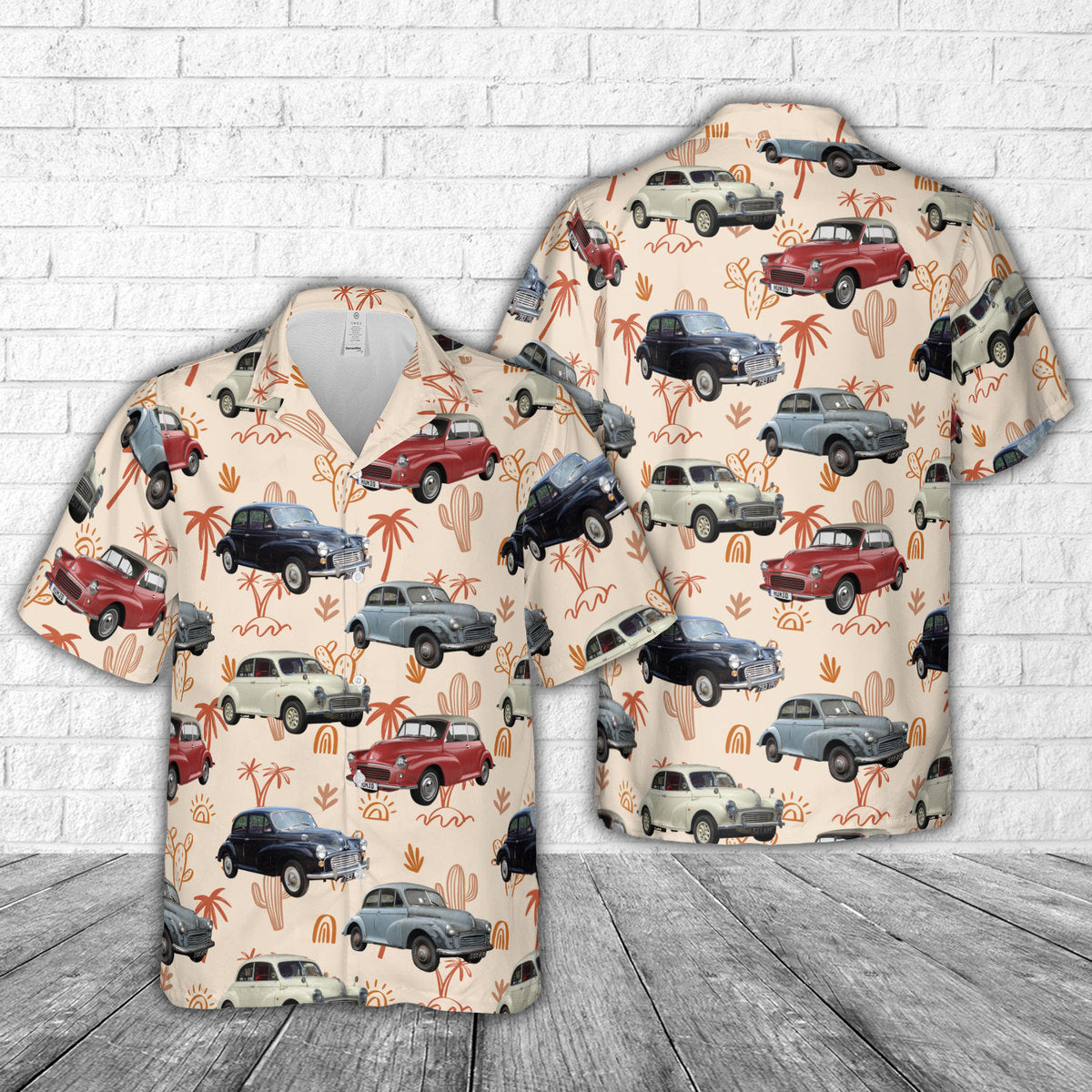1956 Morris Minor 1000 Hawaiian Shirt