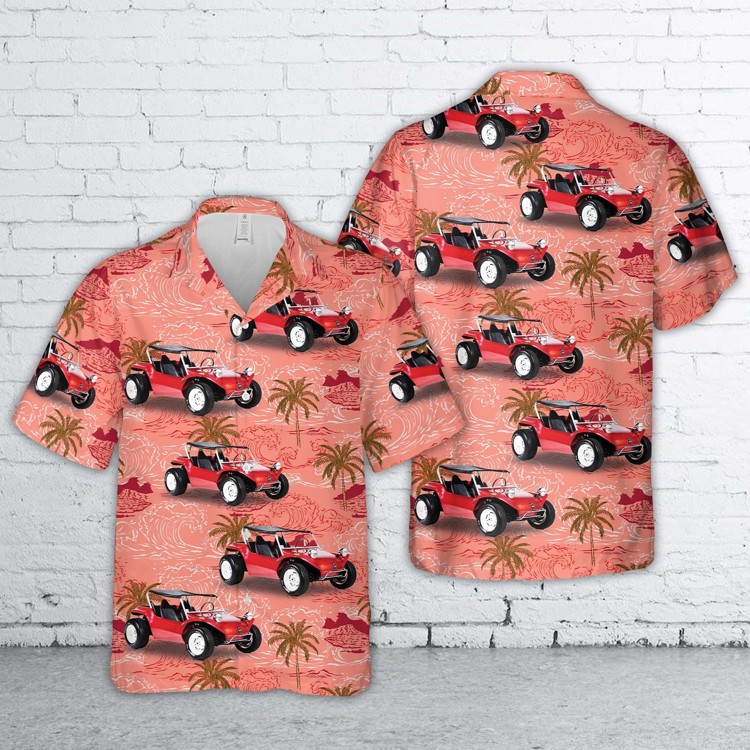 1959 Meyers Manx Dune Buggy Hawaiian Shirt