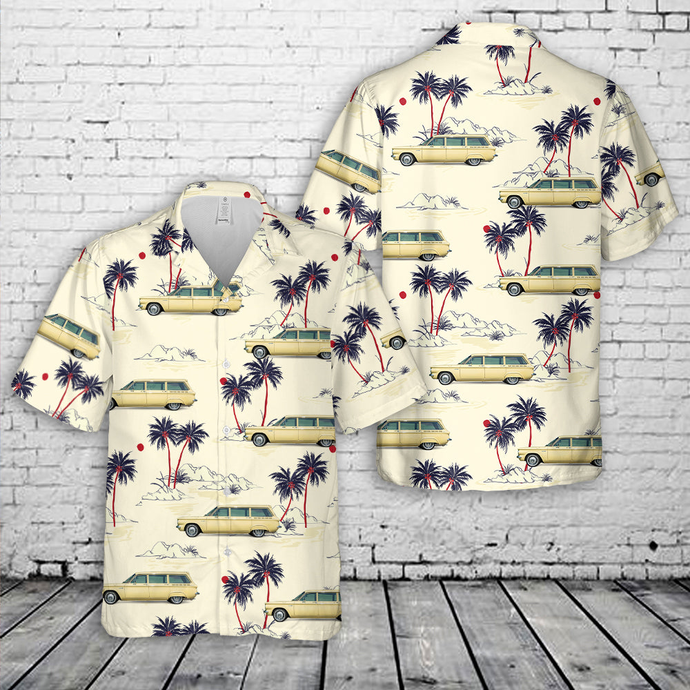 1961 Chevrolet Corvair Lakewood 700 Custom Hawaiian Shirt