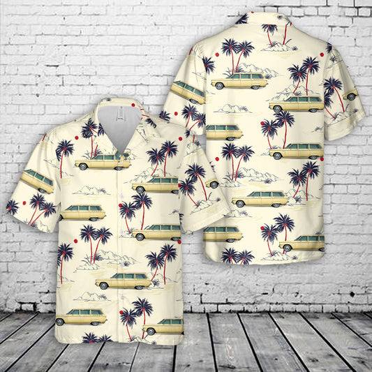 1961 Chevrolet Corvair Lakewood 700 Custom Hawaiian Shirt