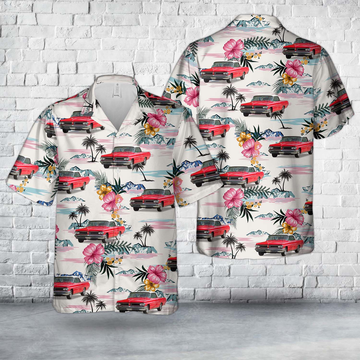 1962 Pontiac Grand Prix Hawaiian Shirt