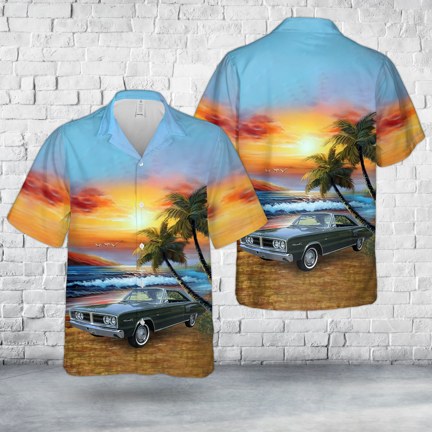 1966 Dodge Coronet 500 Coupe 383 4-Speed Hawaiian Shirt