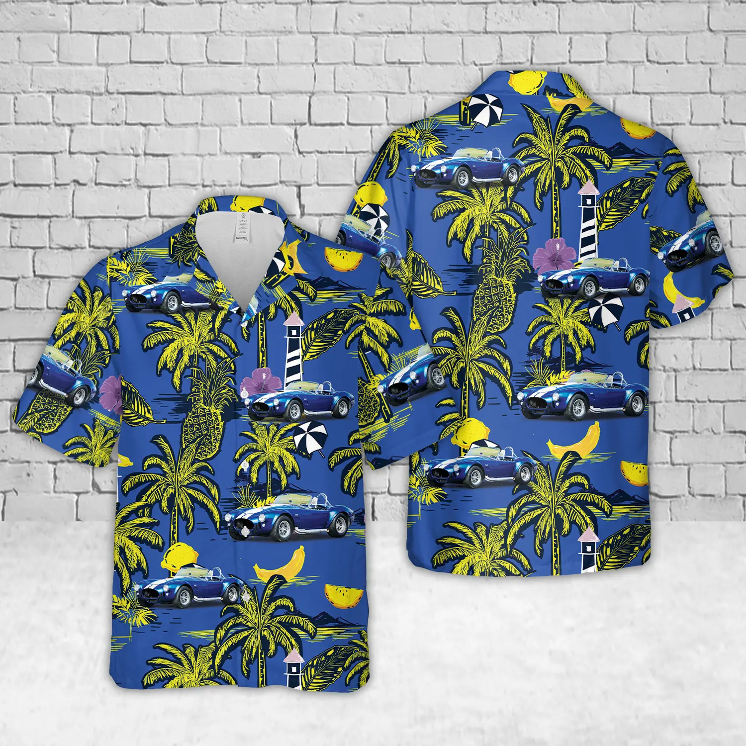 1966 Shelby 427 Cobra Hawaiian Shirt