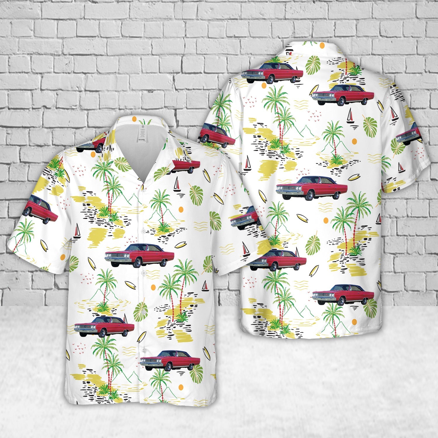 1967 Dodge Coronet R/T 440 Hawaiian Shirt