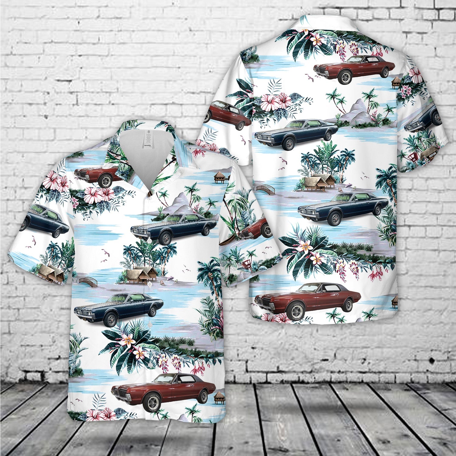 1967 Mercury Cougar Hawaiian Shirt