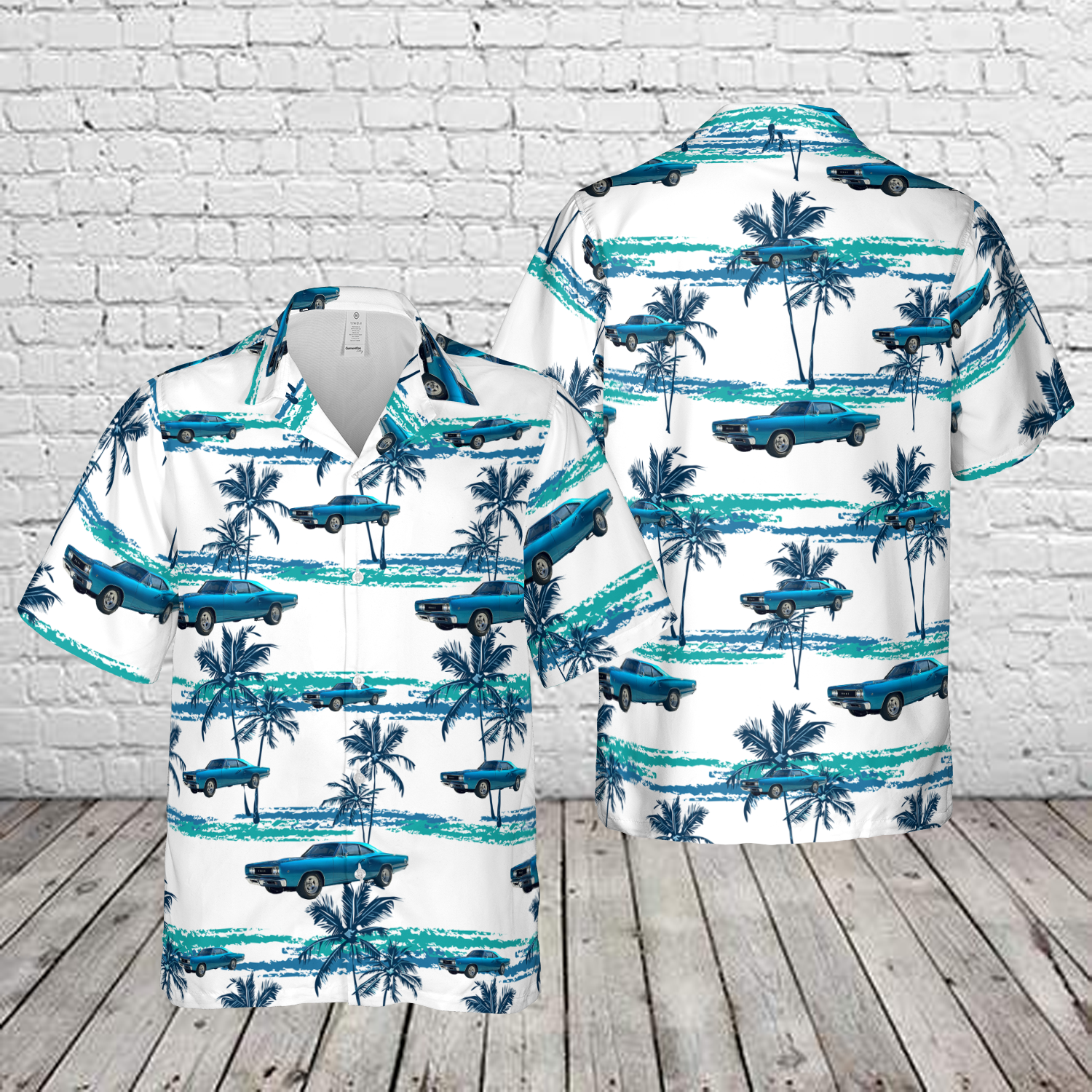 1968 Dodge Coronet Super Bee Hawaiian Shirt